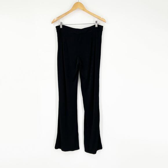 Motel Rocks Black Fit & Flare Rhinestone Waist Pants Size Large NWT - Picture 4 of 10